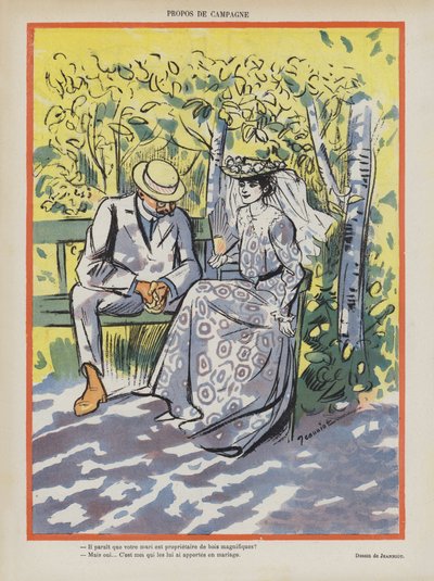 Illusztráció Le Rire alkotó: Pierre Georges Jeanniot
