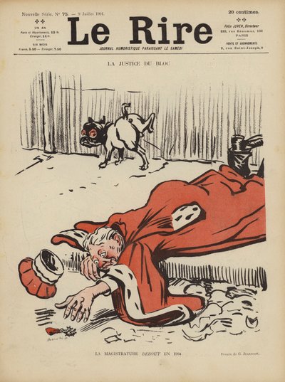 Illusztráció Le Rire alkotó: Pierre Georges Jeanniot
