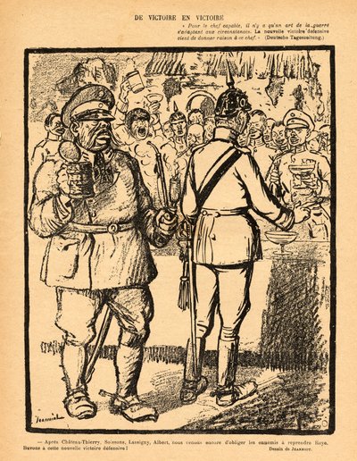 Le Lire rouge, Szatirikus fekete-fehérben alkotó: Pierre Georges Jeanniot