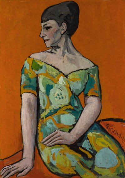 Emilie Charmy festő portréja alkotó: Pierre Girieud