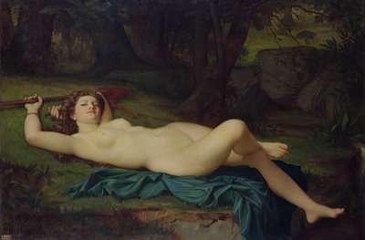 Bacchante, 1864 alkotó: Pierre Honore Hugrel