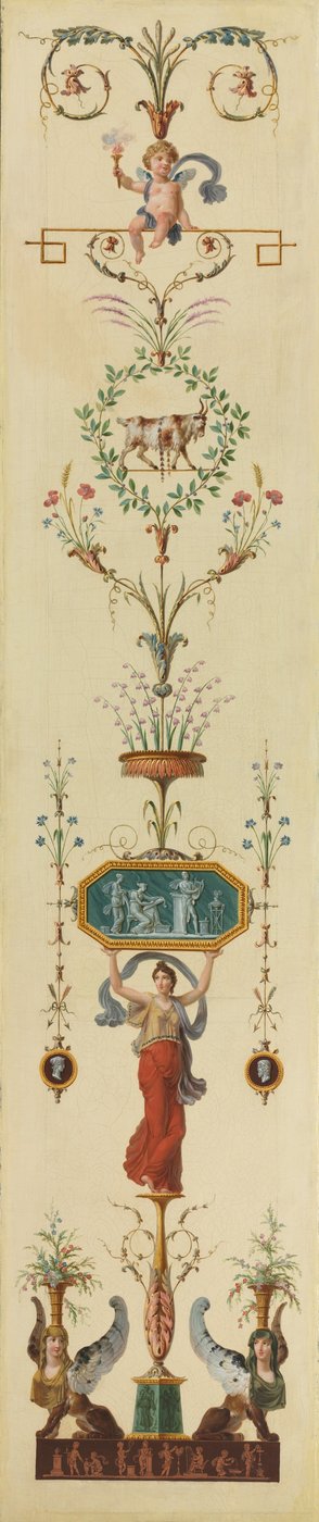 Dekoratív panel alkotó: Pierre II Rousseau