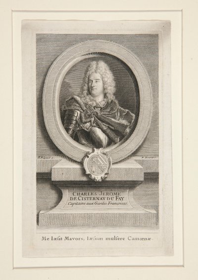 Charles Jr?me de Cisternay du Fay (1662-1723) alkotó: Pierre Imbert Drevet