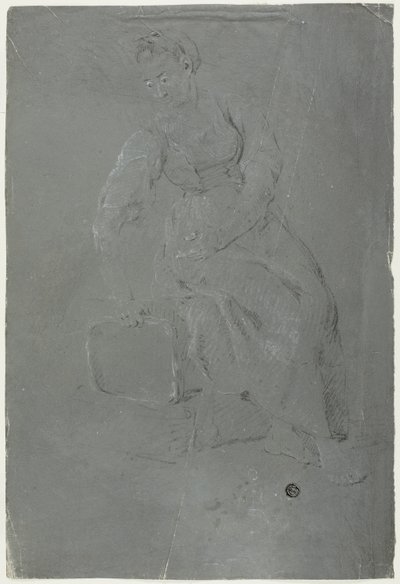 Ülő Nő alkotó: Pierre Jacques Volaire