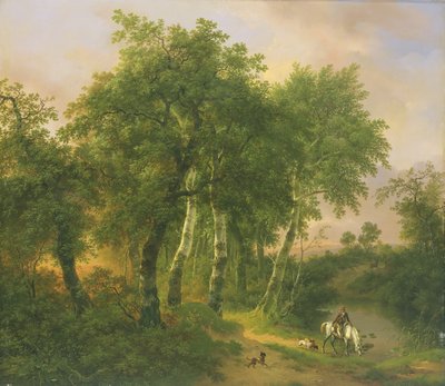 Táj Geldernben alkotó: Pierre Jean Hellemans