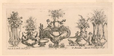 Nyolc váza, a „Raccol alkotó: Pierre Jean Mariette