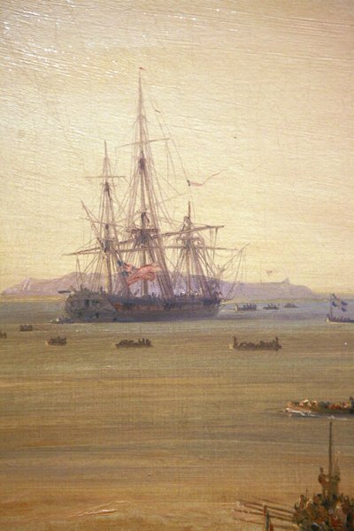 Francia: Combat du Grand Port, 1810. augusztus 23. alkotó: Pierre Julien Gilbert