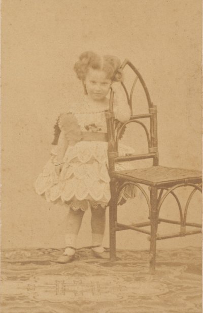 Rusztikus szék, 1860-as évek. alkotó: Pierre Louis Pierson