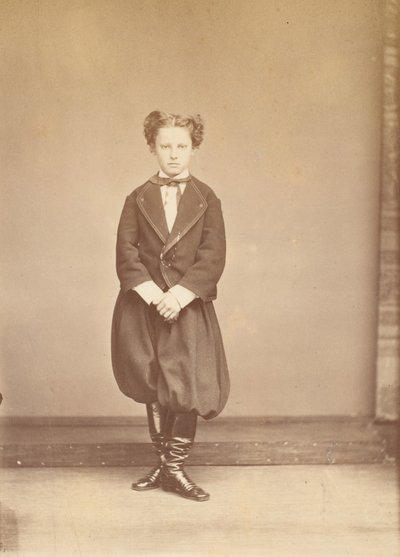 A kis orosz, 1860-as évek. alkotó: Pierre Louis Pierson