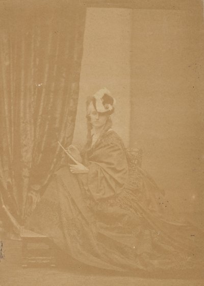 A tekintet, 1860-as évek. alkotó: Pierre Louis Pierson