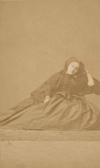 Réverie, 1860-as évek. alkotó: Pierre Louis Pierson