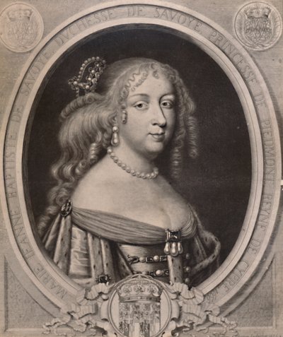 Marie Jeanne Baptiste, Savoyai hercegnő, 17. század vége, 1894 alkotó: Pierre Louis van Schuppen