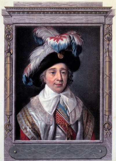 Francia forradalom: Paul de Barras (1755-1829) francia politikus portréja. Alix Pierre Michel (1762 - 1817) metszete. alkotó: Pierre Michel Alix