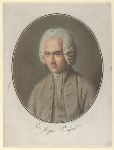 Jean Jacques Rousseau, 1791 alkotó: Pierre Michel Alix