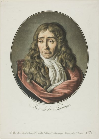 Jean de La Fontaine alkotó: Pierre Michel Alix