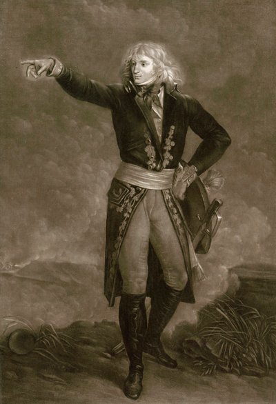 Bonaparte Napóleon, mint az olasz hadsereg fővezére (1796-1797) – Pierre Michel (Pierre-Michel) Alix (1762-1817) metszete alkotó: Pierre Michel Alix