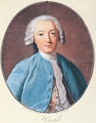 Claude Adrien Helvetius portréja alkotó: Pierre Michel Alix