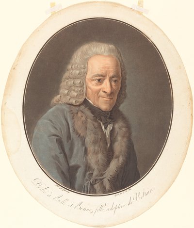 Voltaire. alkotó: Pierre Michel Alix