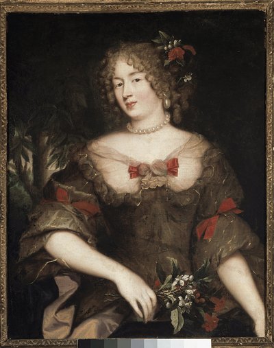 Madame de Sevigne portréja (olaj, vászon alkotó: Pierre Mignard