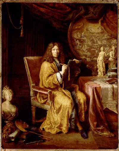 Önarckép (olaj, vászon alkotó: Pierre Mignard