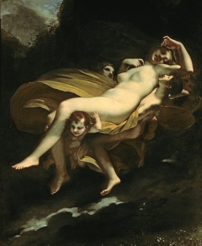 A pszichét a mennybe szállították alkotó: Pierre Paul Prudhon