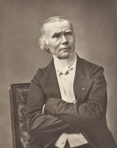Alfred-Armand-Louise-Marie Velpeau francia sebész és anatómus, 1795-1867, c. 1867. alkotó: Pierre Petit