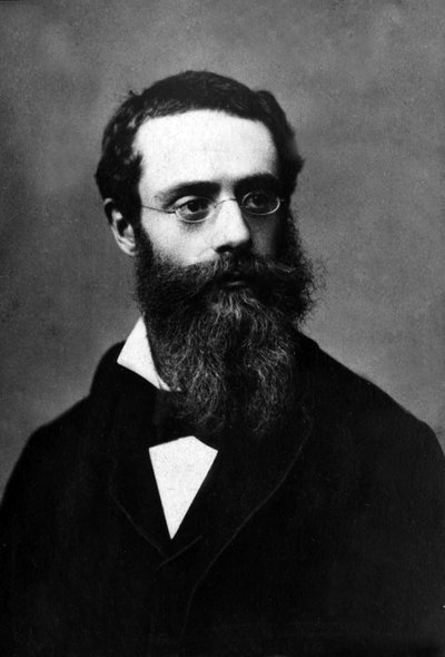 Francis Tattegrain (1852-1915), francia festő, Pierre Petit fényképezte 1880 és 1890 között, a Felix Potin, 500 kortárs híresség, Painting France gyűjteményből. alkotó: Pierre Petit