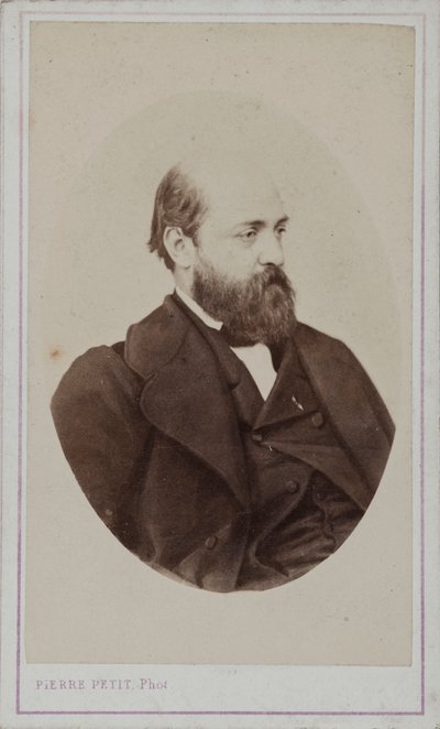 Henri Murger portréja 1822-1861, 1861. alkotó: Pierre Petit