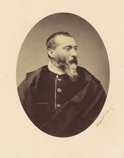 [Jean-Baptiste Alphonse Karr portréja] alkotó: Pierre Petit