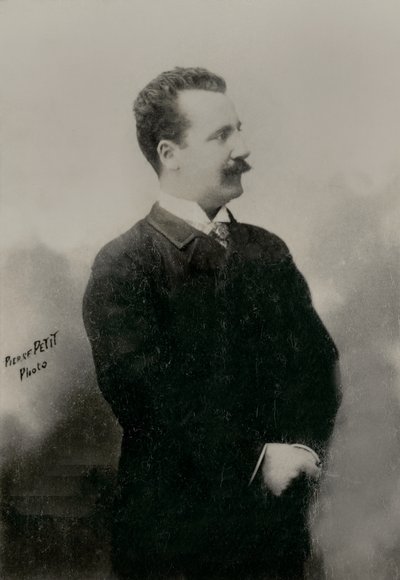 Georges Cain francia festő portréja ( 1856) alkotó: Pierre Petit