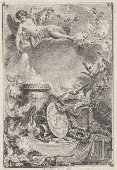 Egy házasság emlékérme, 1780. alkotó: Pierre Philippe Choffard