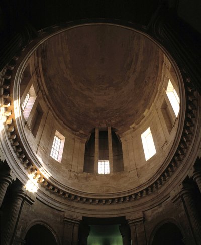 Barokk építészet: A Régi Charite kápolna (1679-1707), Marseille-i kolostor, Pierre Puget (1622-1694) építész. Belső nézet. Marseille, Bouches du Rhone (Bouches-du-Rhone) (13). alkotó: Pierre Puget