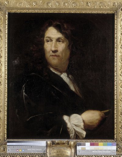 Az ember iránytűvel vagy Gaspard Puget (1615-kb. 1683, francia építész) portréja (olaj, vászon) alkotó: Pierre Puget