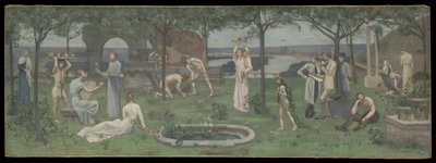 Inter artes et naturam (A művészet és a természet között) alkotó: Pierre Puvis de Chavannes