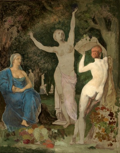 Ősz, kb. 1864. alkotó: Pierre Puvis de Chavannes