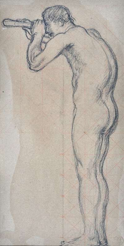 A távcső (rajz) alkotó: Pierre Puvis de Chavannes
