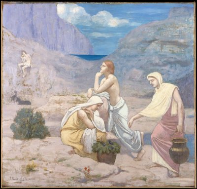 A Pásztor éneke alkotó: Pierre Puvis de Chavannes