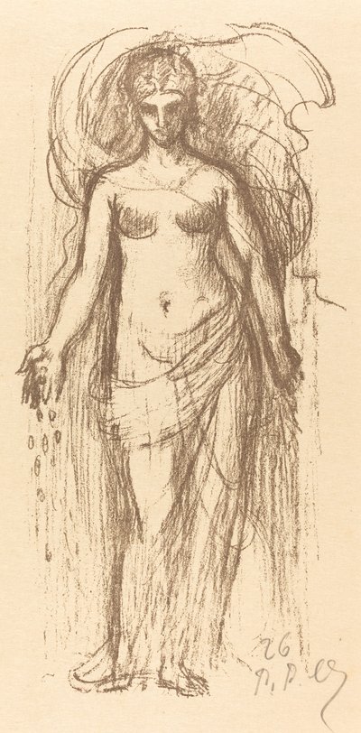 Tanulmány egy nőről (bőség) alkotó: Pierre Puvis de Chavannes