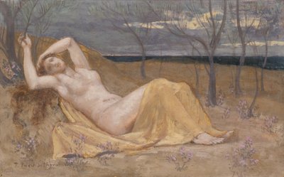 Tamariszk, 1886-87 körül alkotó: Pierre Puvis de Chavannes