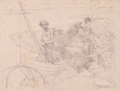 Szegény halász alkotó: Pierre Puvis de Chavannes