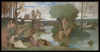 A folyó alkotó: Pierre Puvis de Chavannes
