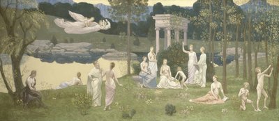 A szent liget, a művészetek és a múzsák kedveltje alkotó: Pierre Puvis de Chavannes
