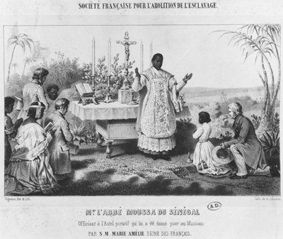 Moussa apát, Szenegál, 1840 körül alkotó: Pierre Roch Vigneron