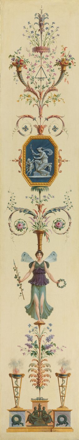 Dísztábla, 1790-es évek. alkotó: Pierre Rousseau