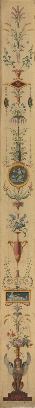 Dísztábla, 1790-es évek. alkotó: Pierre Rousseau