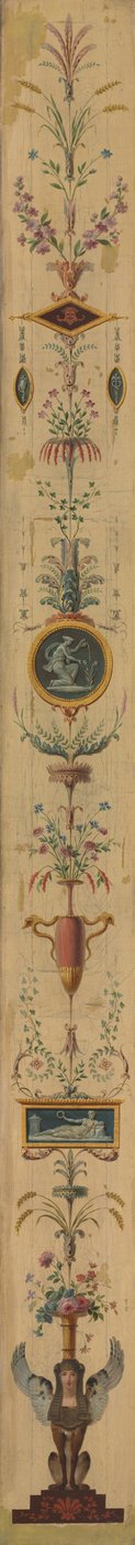Dísztábla, 1790-es évek. alkotó: Pierre Rousseau