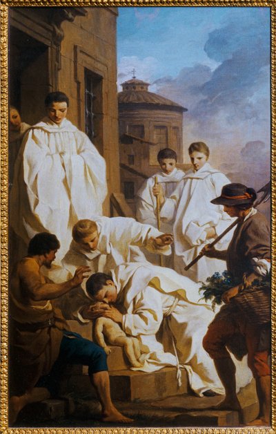 Saint Benoit ressuscite un enfant - Szent Benedek feltámaszt egy gyermeket ... alkotó: Pierre Subleyras