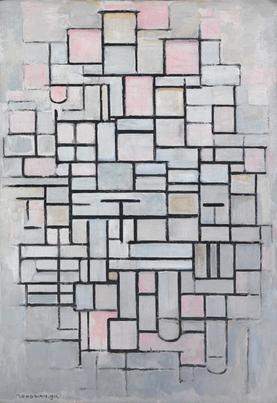 Összeállítás IV alkotó: Piet Mondrian
