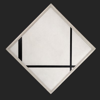 Fox trot A alkotó: Piet Mondrian