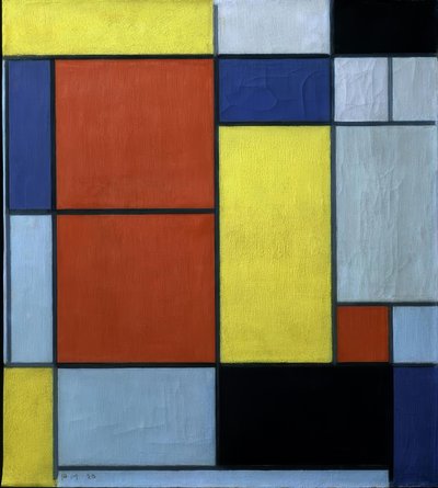 Összetétel II alkotó: Piet Mondrian